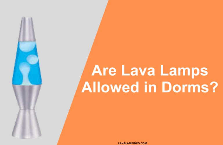are lava lamps allowed in dorms